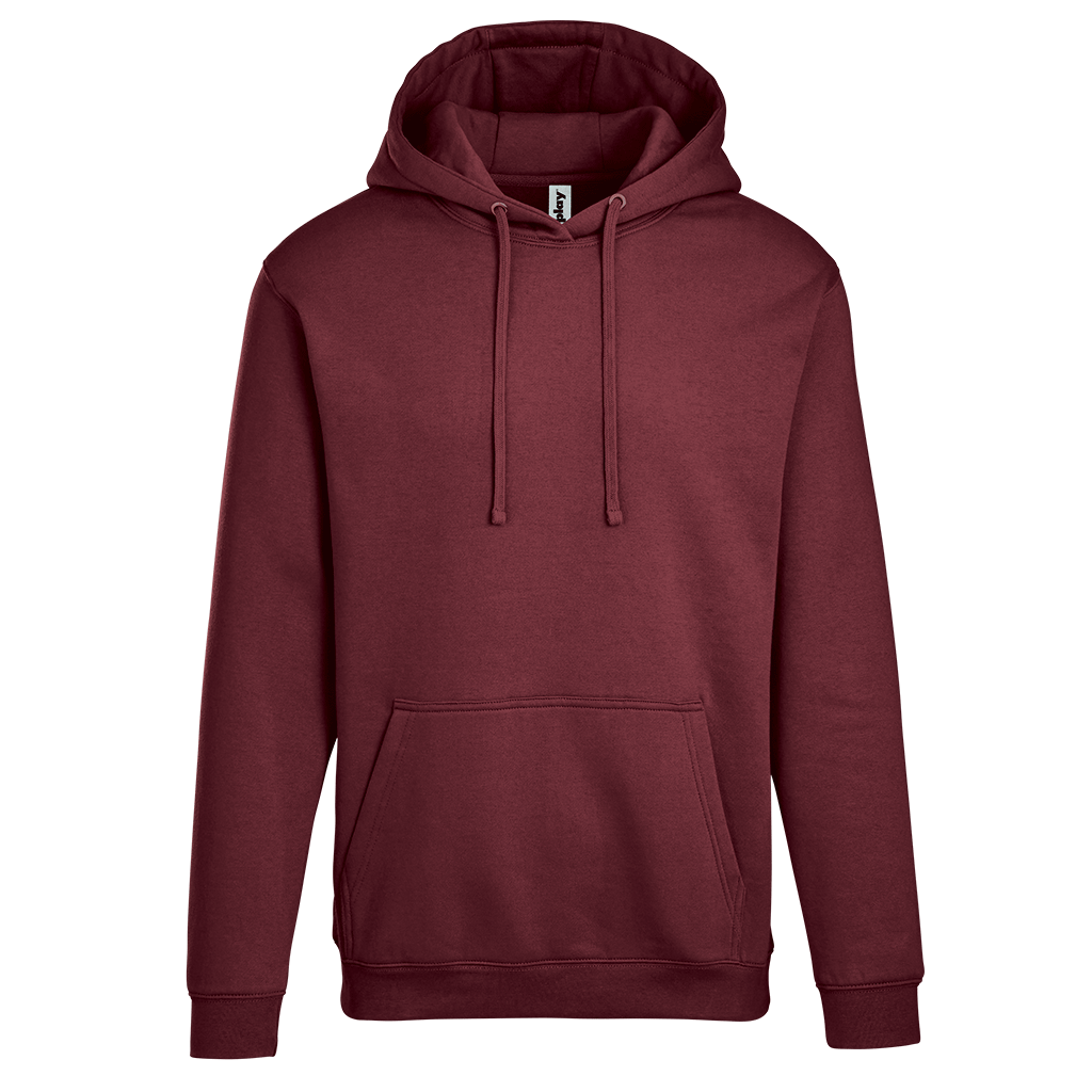 Men Plain Without Zipper No Pocket High Funnel Neck Hoodie - China
