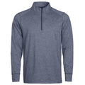 Men's 1/4 Zip Navy Blue Heather In Play Sportswear