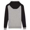 Style 9001 - Heather Grey with Black Sleeves