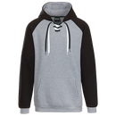 Style 9001 - Heather Grey with Black Sleeves