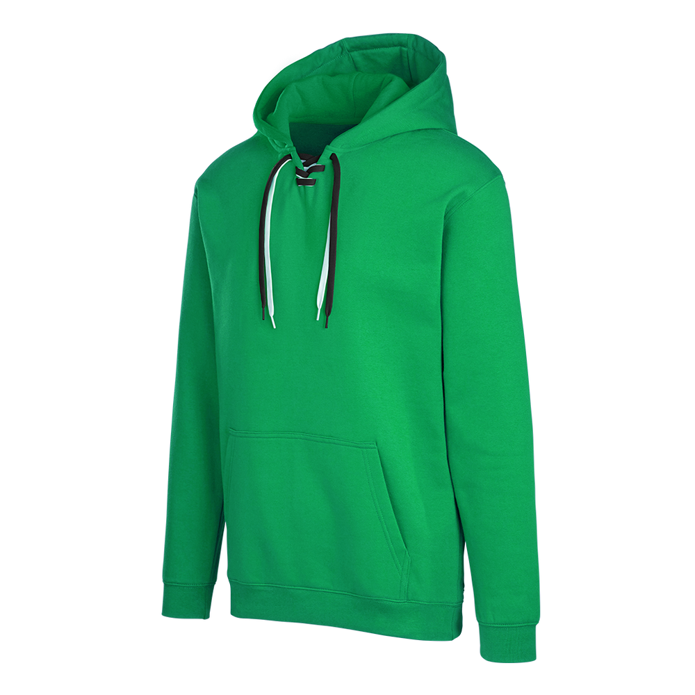 Adult Lace Up Hooded Sweatshirt - Style 9001