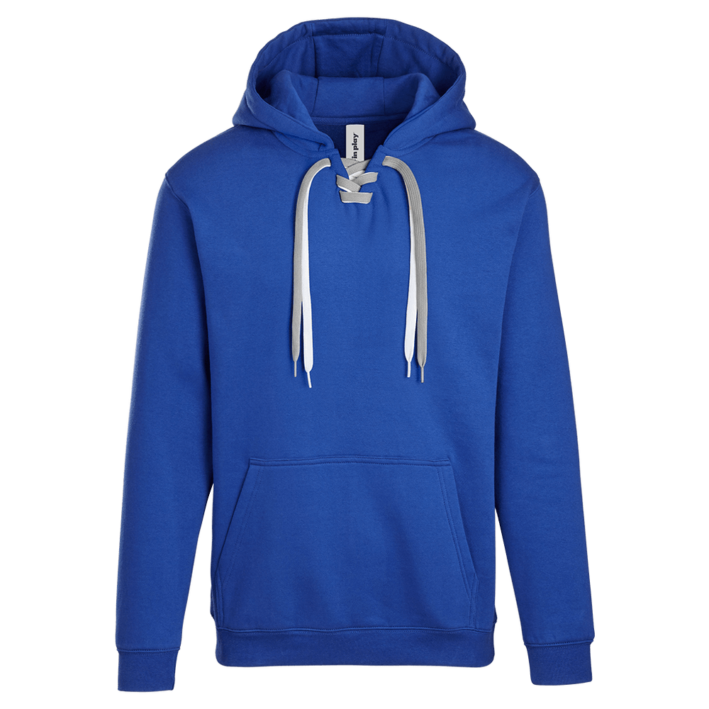 Adult Lace Up Hooded Sweatshirt Style 9001