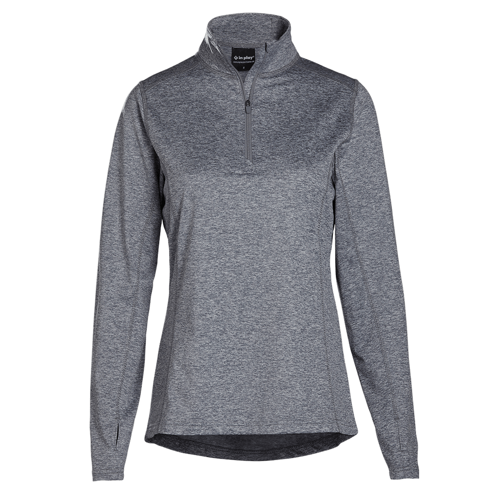 Ladies Heather-toned 1/4 Zips - Style 7755