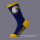 Long Crew Knit Sock Style 728